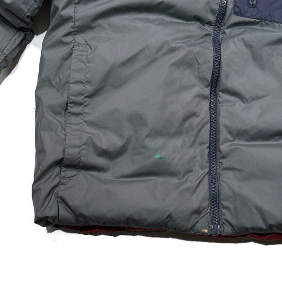 Patagonia Kids Reversible Down Sweater Full Zip Hoody Jacket XL 14 Puffer - Picture 10 of 13